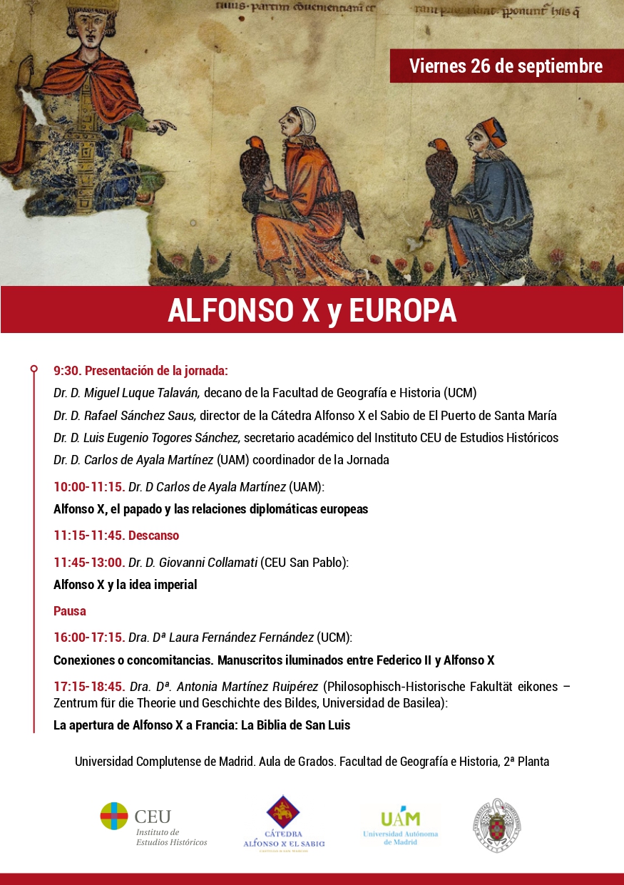 Jornada Alfonso X y Europa